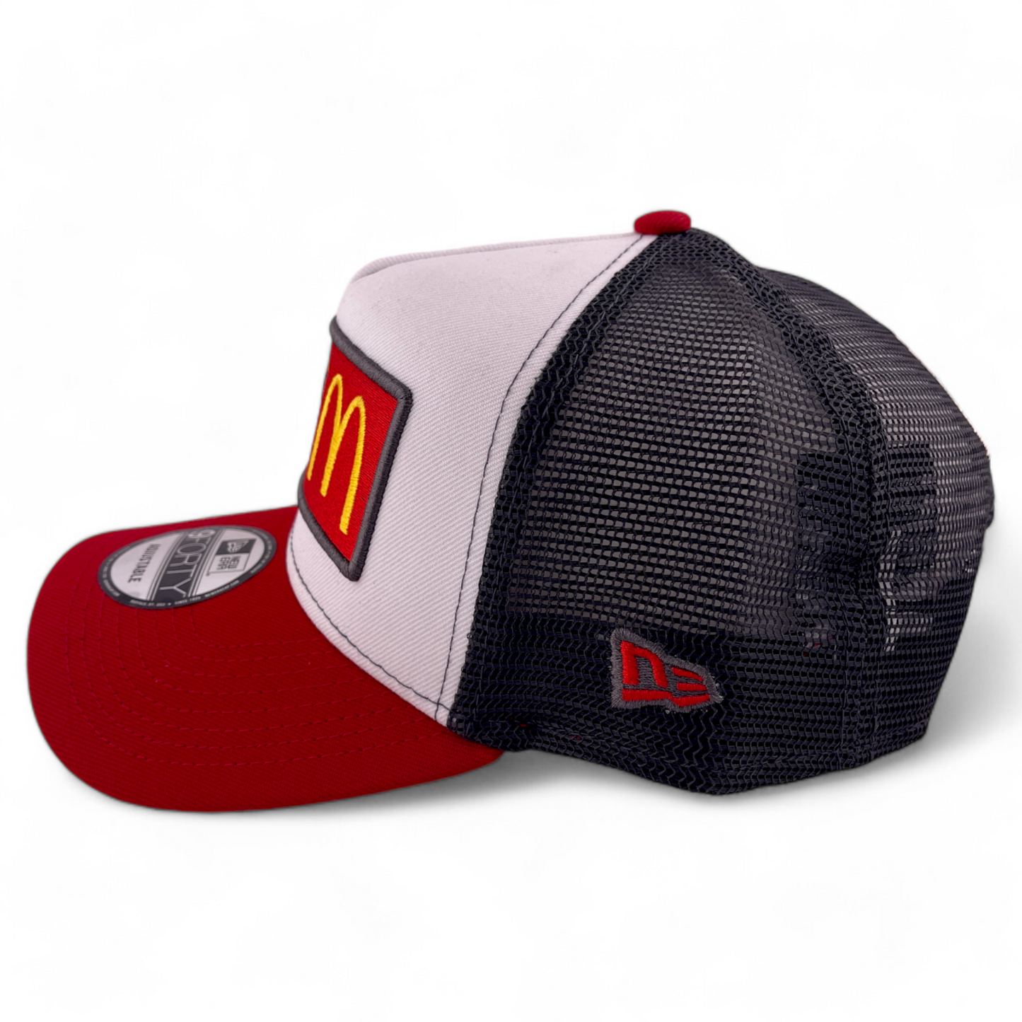 New Era Bubba Wallace #23 23XI McDonald's 9FORTY A-Frame Snapback Adjustable Hat