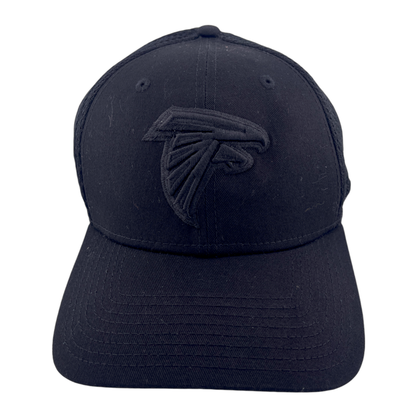 New Era Atlanta Falcons NFL Blacked Out Neo Mesh Back 39Thirty Hat Cap