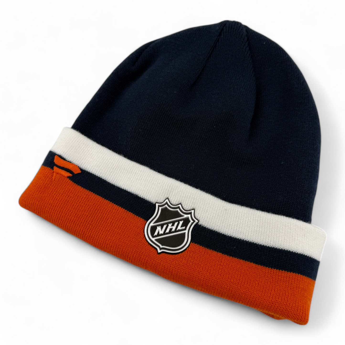 NEW Fanatics New York Islanders NHL Power of 31 Striped Cuffed Knit Hat Cap