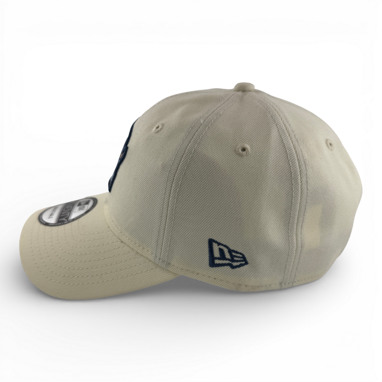 New Era Milawakee Brewers MLB Pastel Cream 9Twenty Adjustable Dad Hat Cap