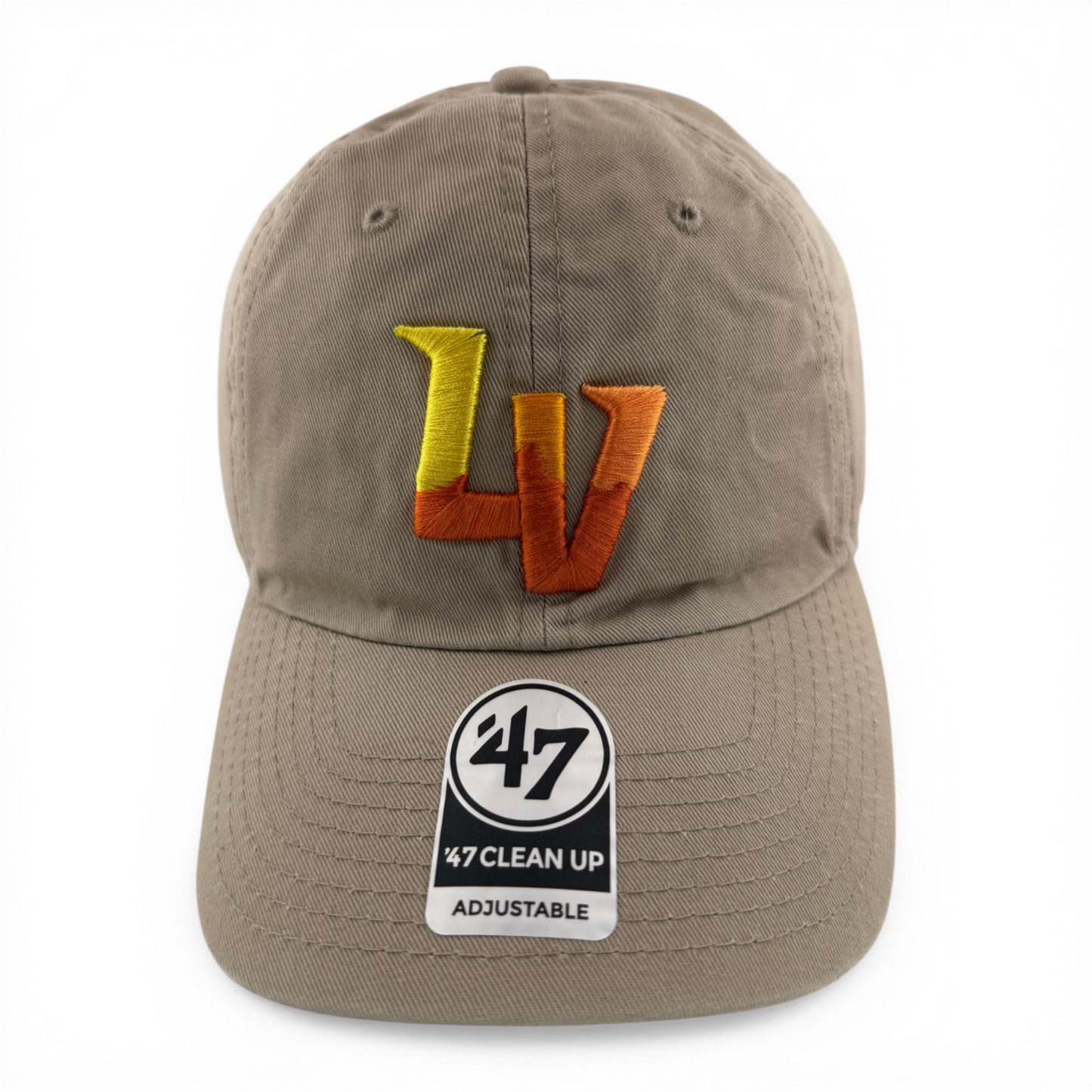 '47 Brand Las Vegas Aviators MiLB Tan Khaki Clean Up Adjustable Dad Hat Cap