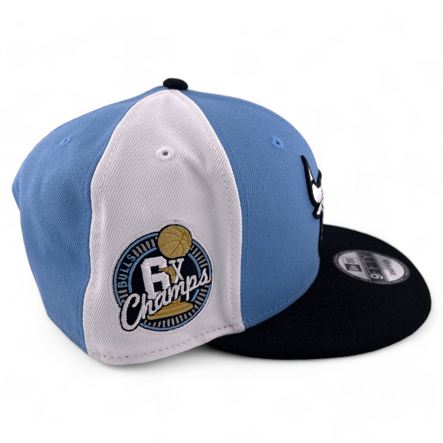 New Era Chicago Bulls NBA AJ Retro 9 "Powder Blue" 6x 9Fifty Snapback Hat Cap