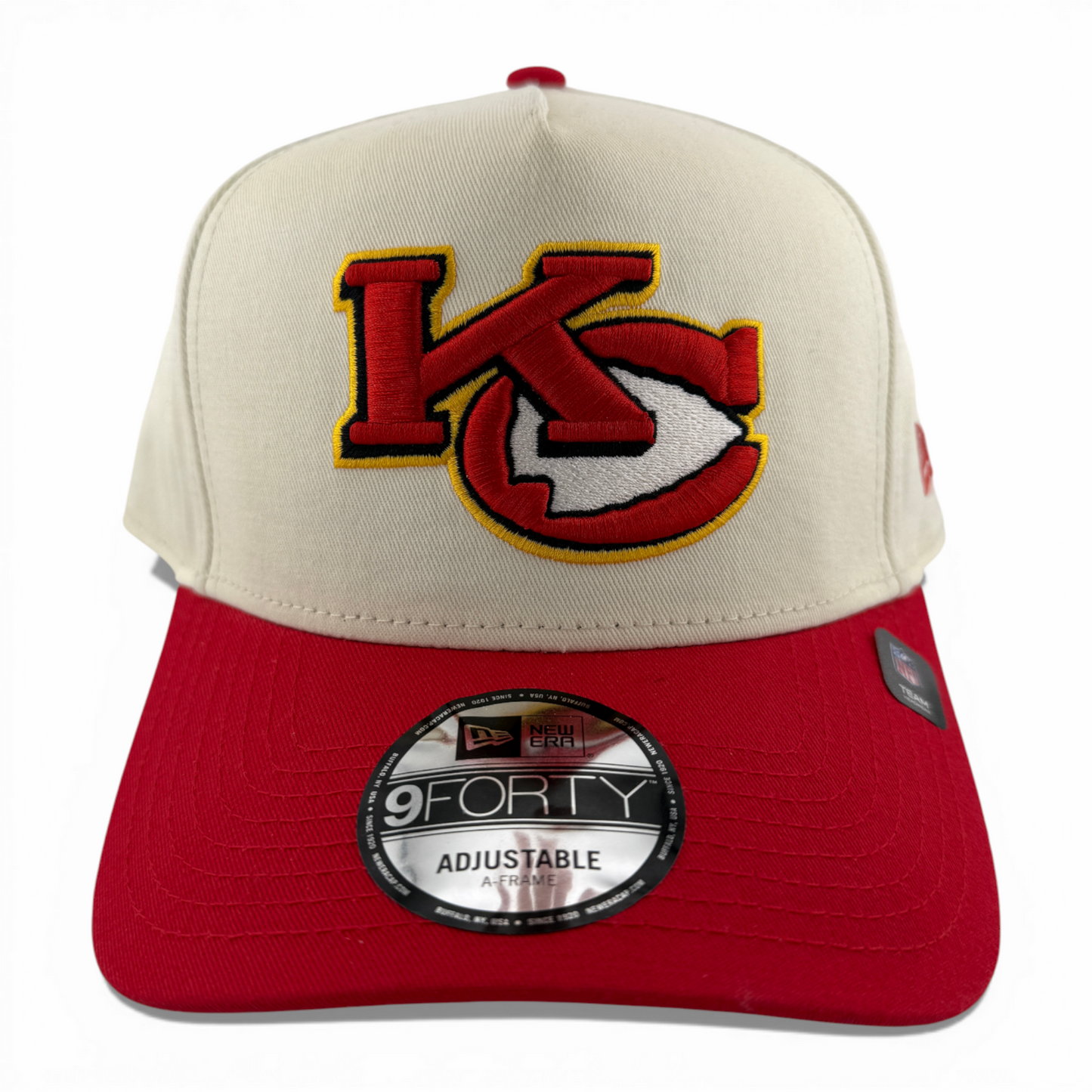 New Era Kansas City Chiefs NFL Deceptor A-Frame 9Forty Snapback Adjustable Hat