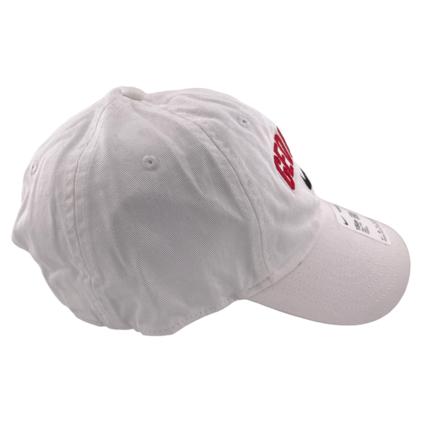 Nike University of Georgia Bulldogs White Heritage86 Adjustable Dad Hat Cap