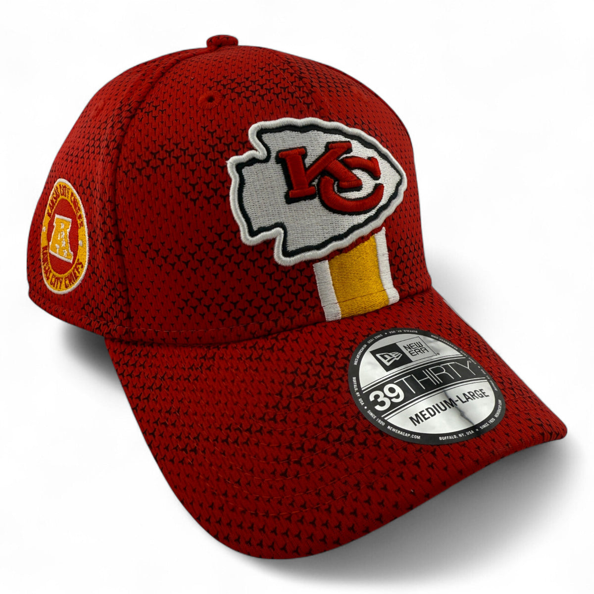 New Era Kansas City Chiefs NFL 2024 Sideline 39Thirty Flex Fit Hat Cap