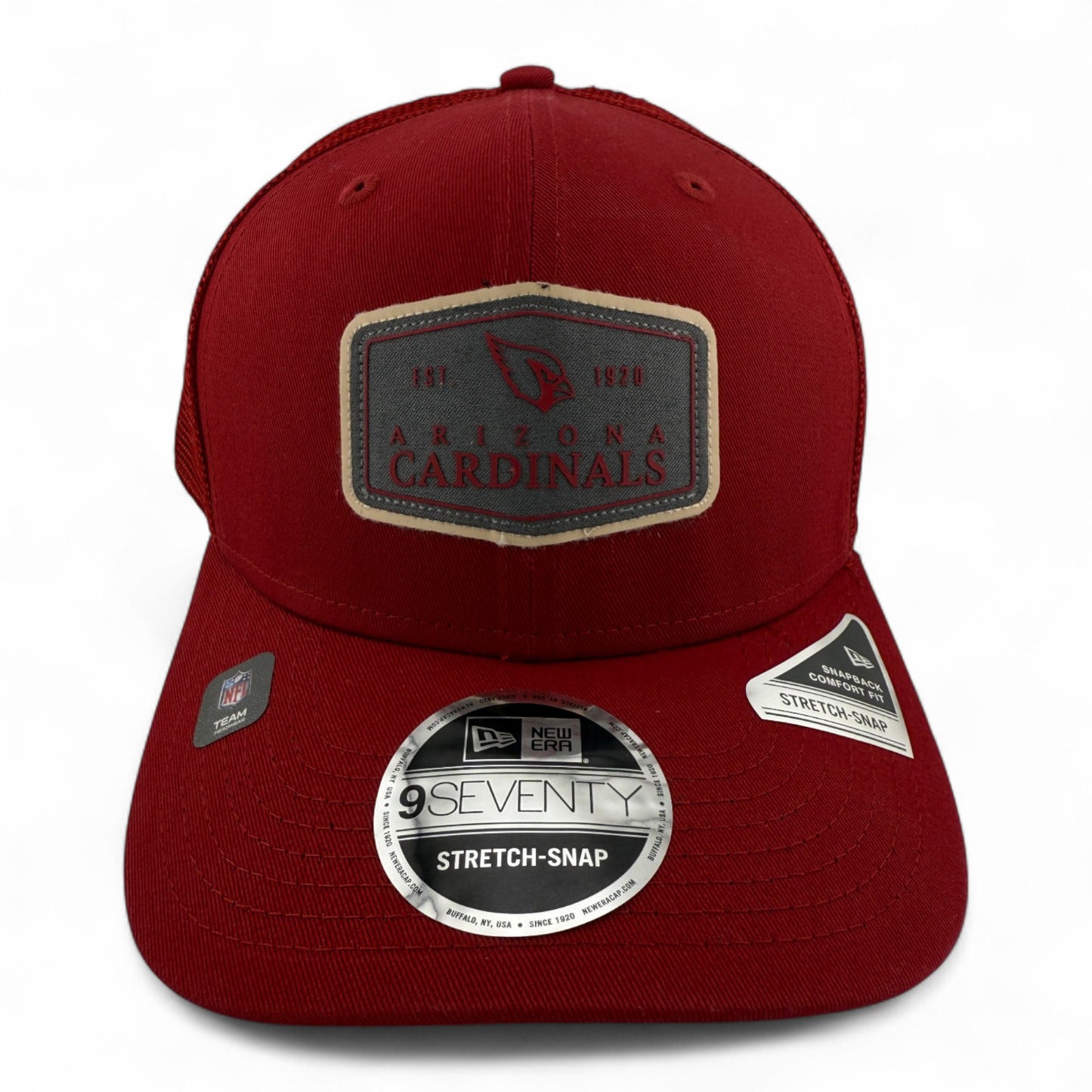 New Era Arizona Cardinals NFL Labeled Mesh Back 9Seventy Stretch-Snap Adjustable