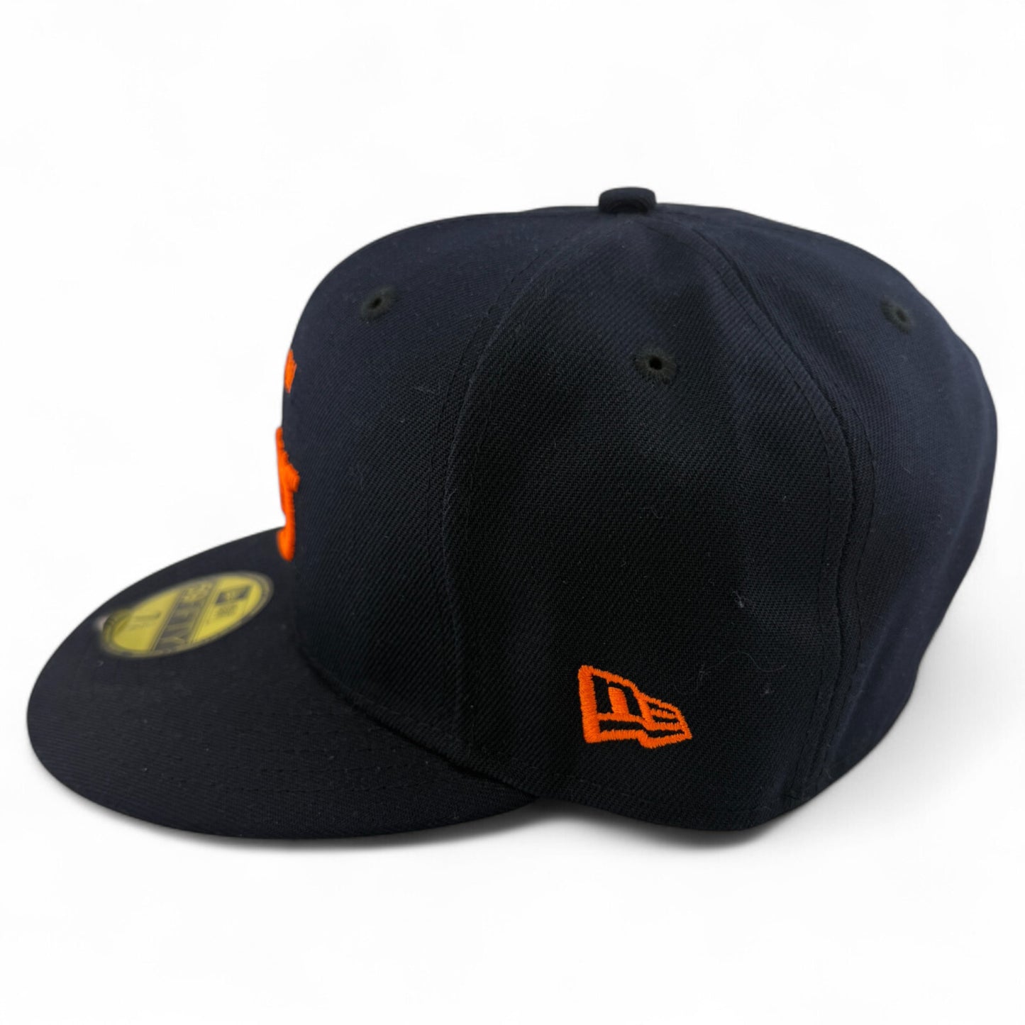 New Era Auburn University Tigers NCAA Script Logo Navy 59Fifty Fitted Hat Cap