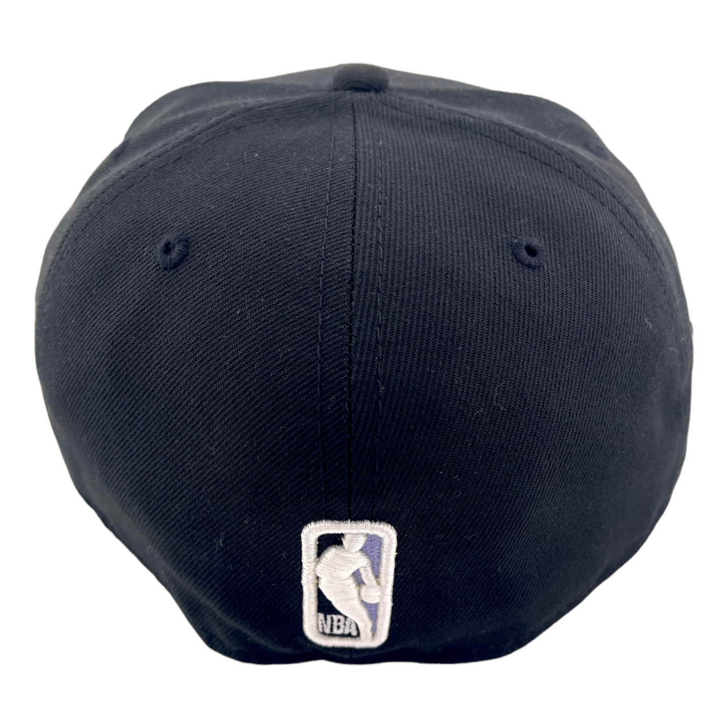 New Era San Antonio Spurs 5x Champions Patch Black/Purple UV 59Fifty Fitted Hat Cap