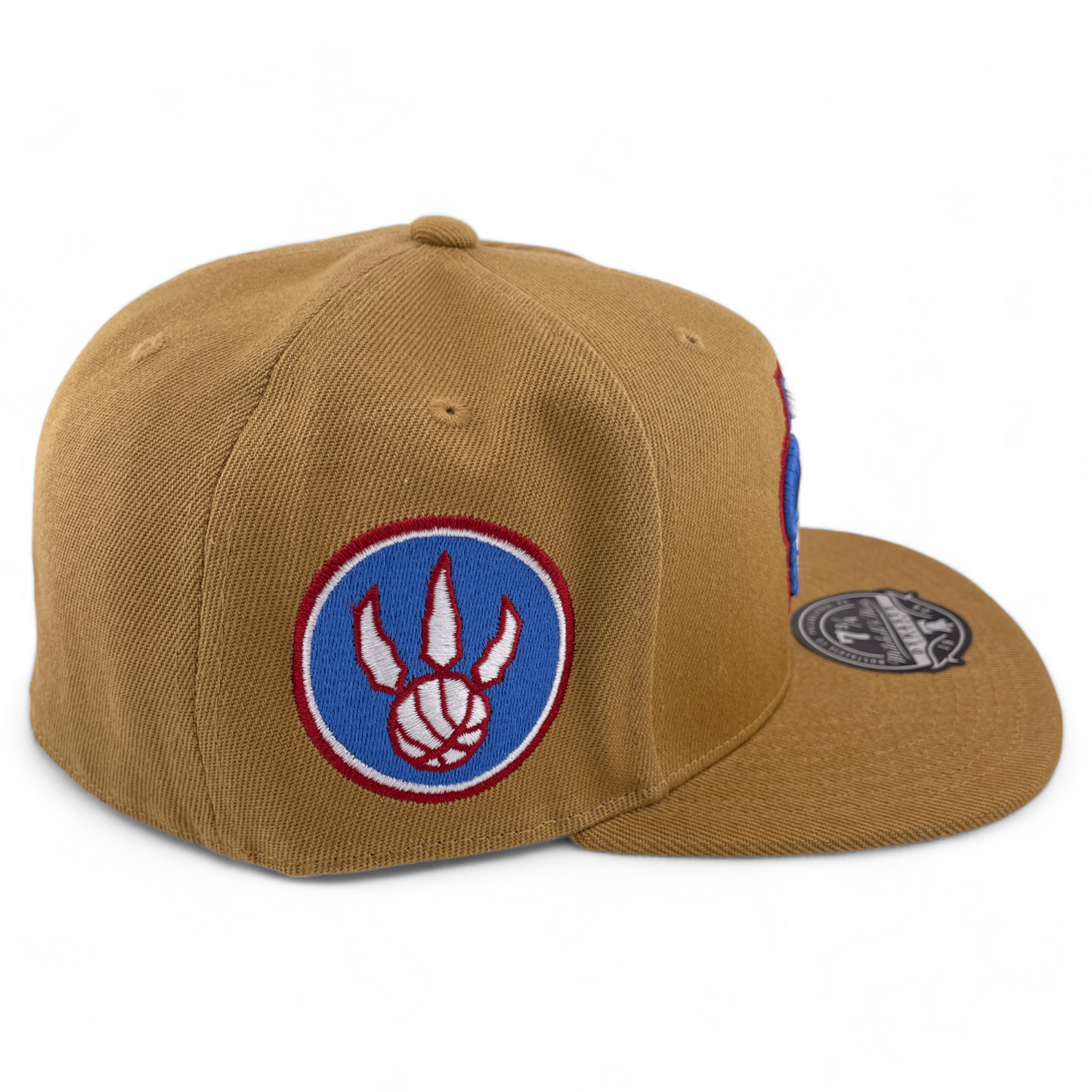 Mitchell & Ness Toronto Raptors NBA HWC Sand & Sky Pack Blue UV Fitted Hat Cap