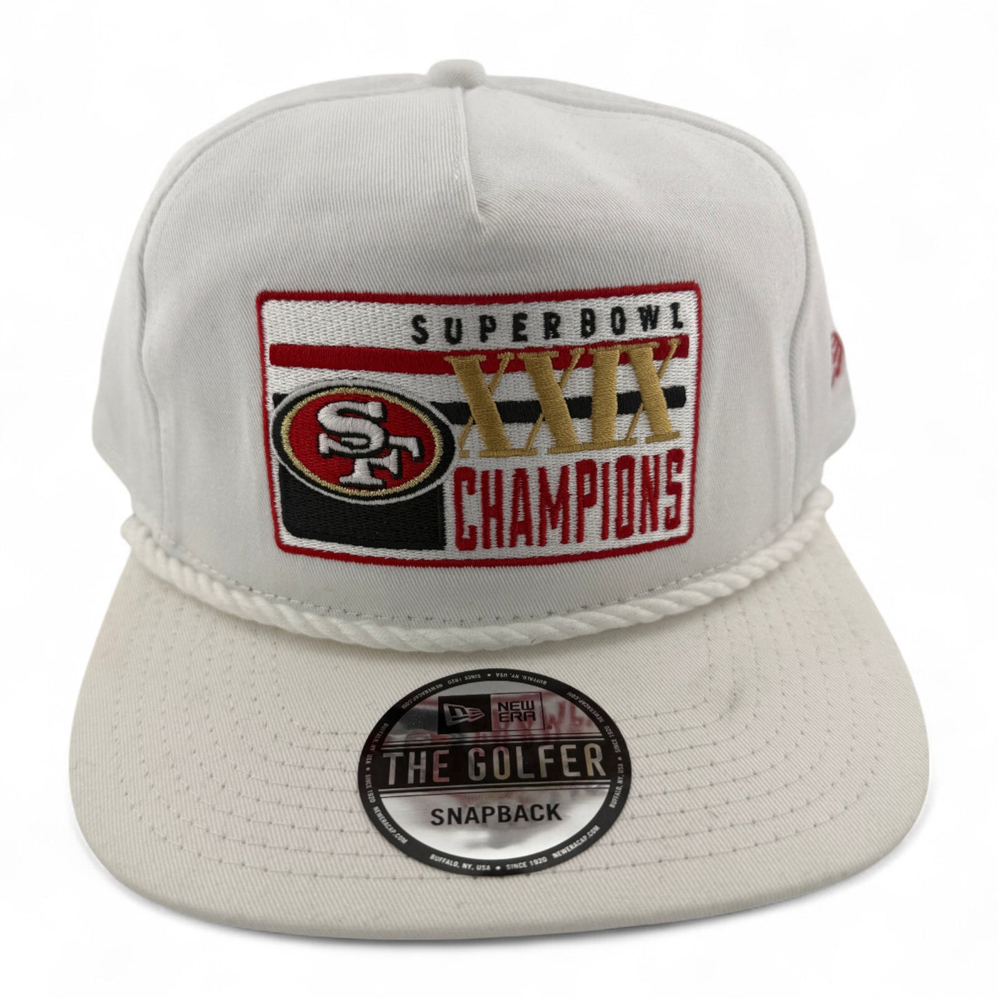 New Era San Francisco 49ers Superbowl XXIX Champions The Golfer Adjustable Hat