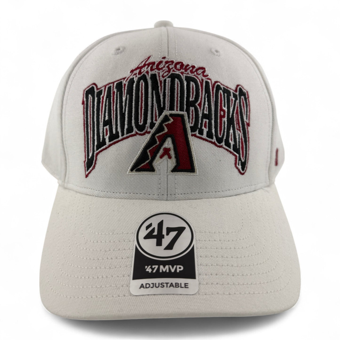 '47 Brand Arizona Diamondbacks MLB Keystone Logo MVP Snapback Adjustable Hat Cap
