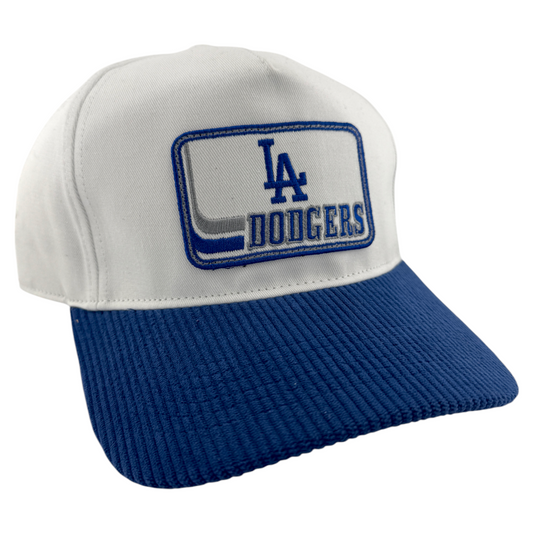 '47 Brand Los Angeles Dodgers Cord Drag TT Hitch A-Frame Snapback Adjustable Hat