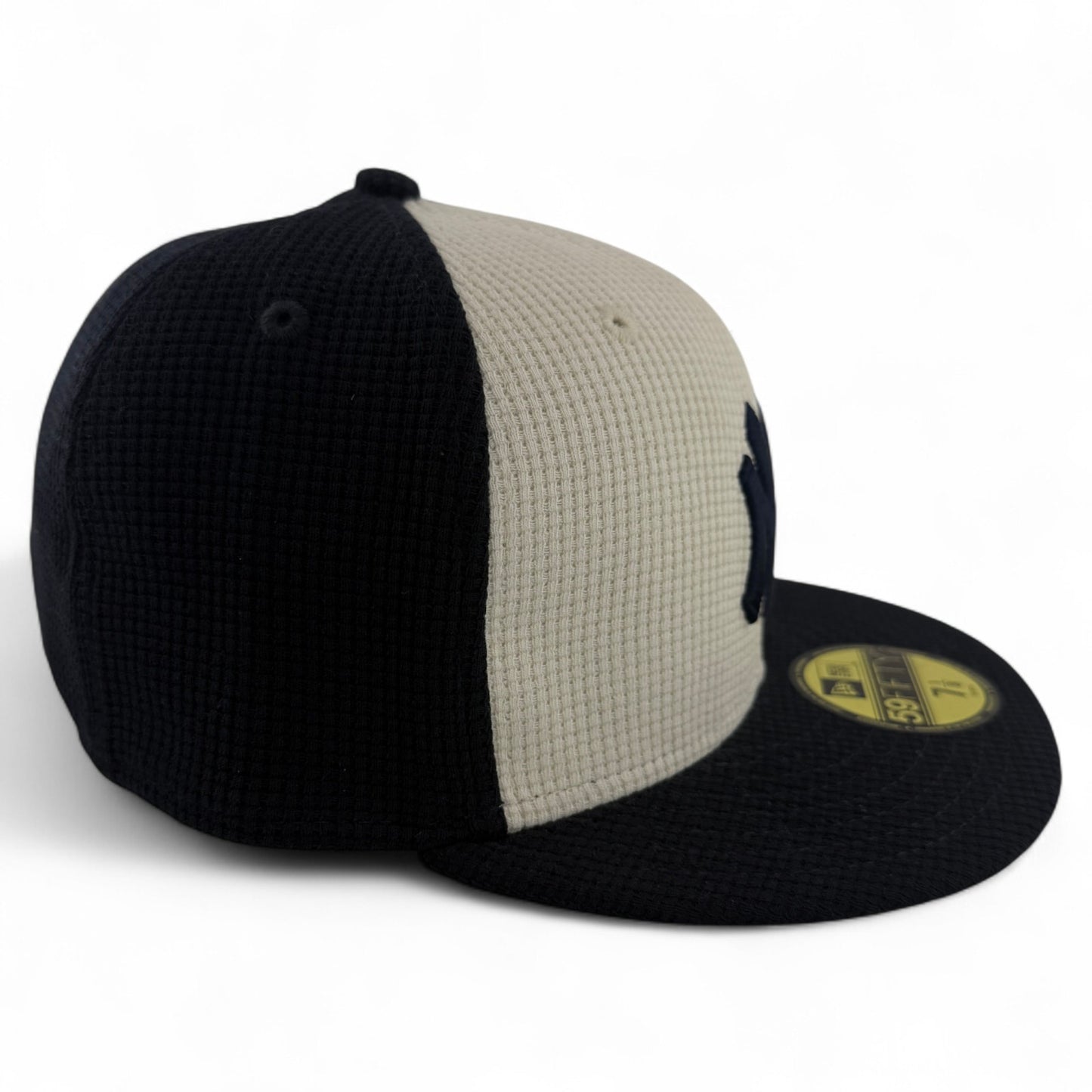 New Era New York Yankees MLB Thermal Front Navy Blue/Cream 59FIFTY Fitted Hat