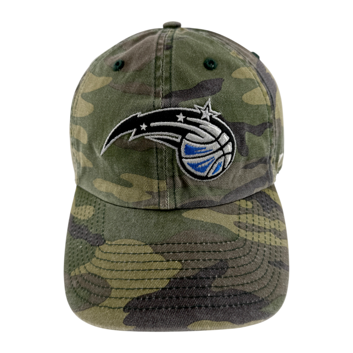 '47 Brand Orlando Magic NBA Camouflage Clean Up Strapback Adjustable Dad Hat Cap