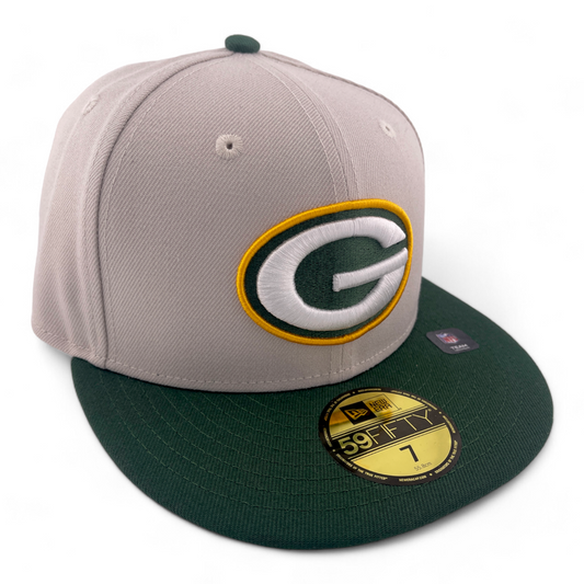 New Era Green bay Packers NFL World Class Pack Embroidery 59Fifty Fitted Hat Cap