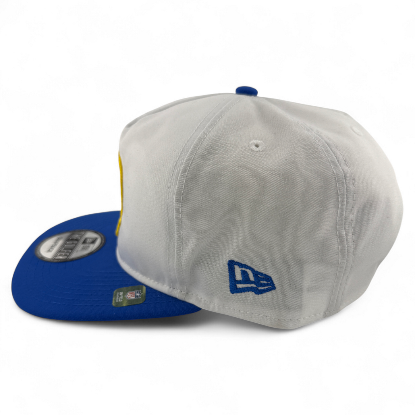 New Era Los Angeles Rams NFL 24 Training Golfer A-Frame Snapback Adjustable Hat