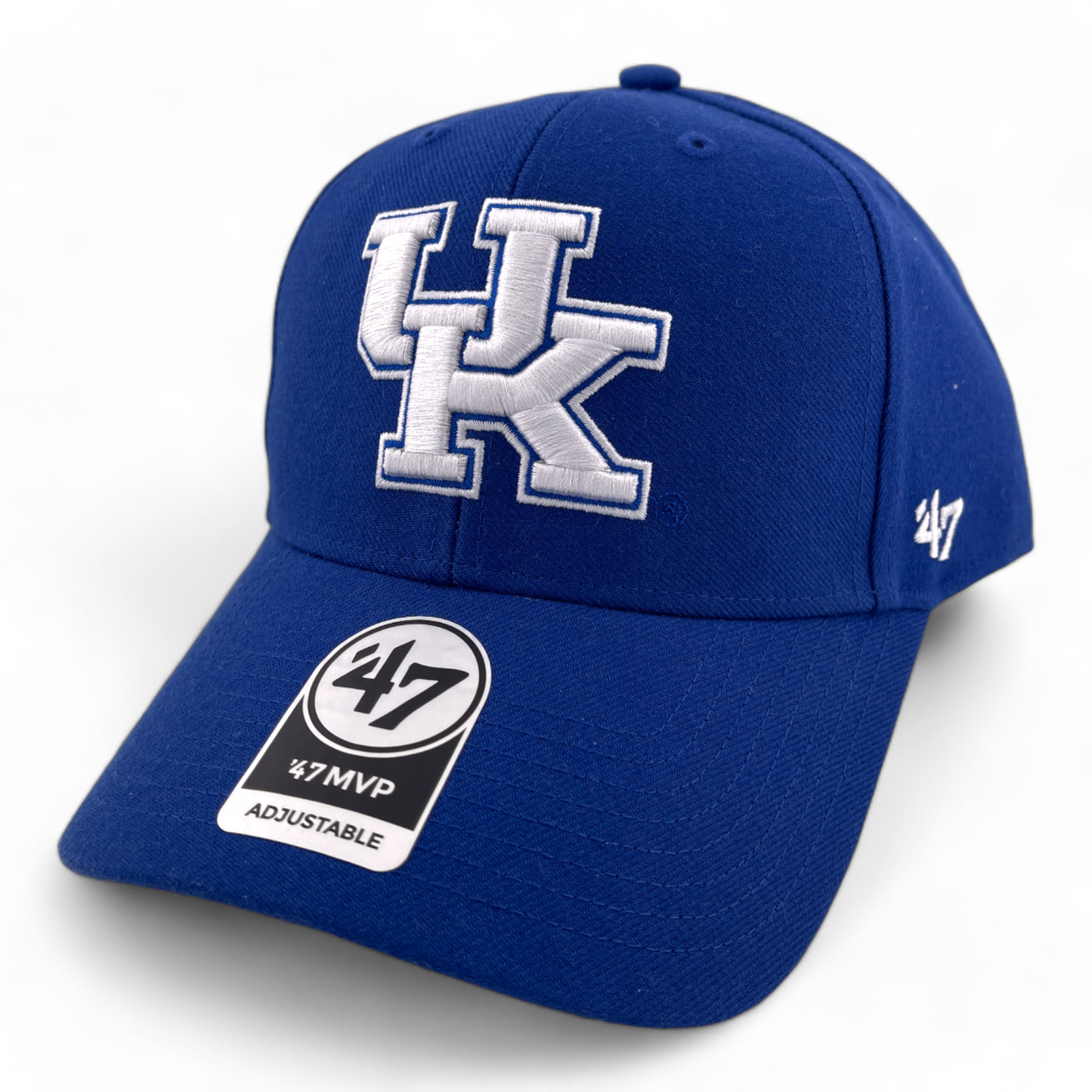 '47 Brand University of Kentucky Wildcats UK NCAA Blue MVP Adjustable Hat Cap