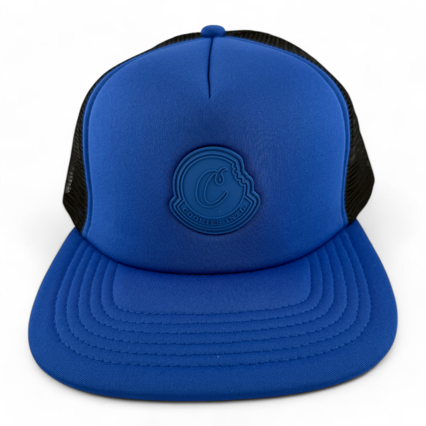 Cookies Few Are Frozen Blue Foam Trucker Mesh Back Adjustable Snapback Hat Cap
