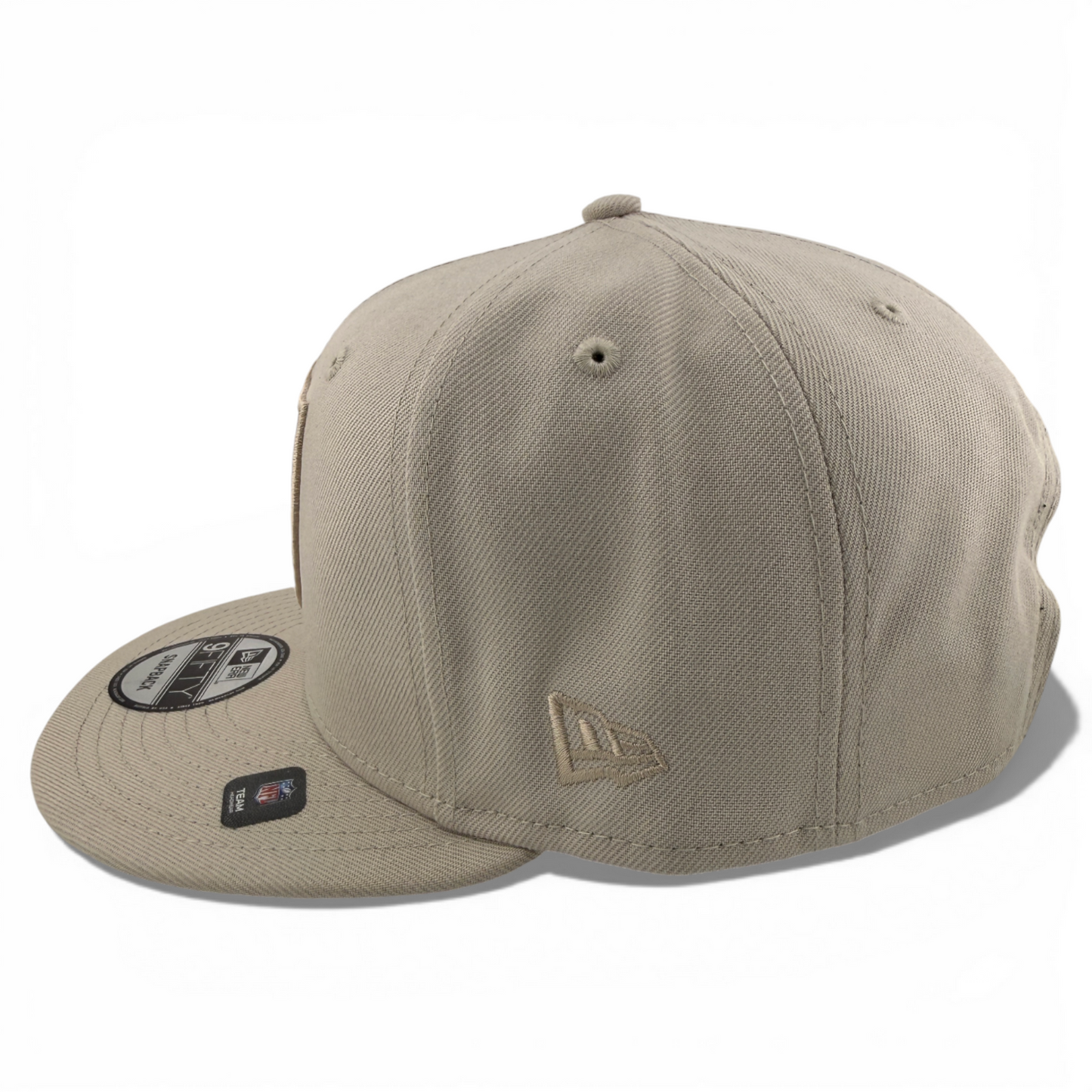 New Era Las Vegas Raiders NFL Stone Cream Tan 9Fifty Snapback Adjustable Hat Cap