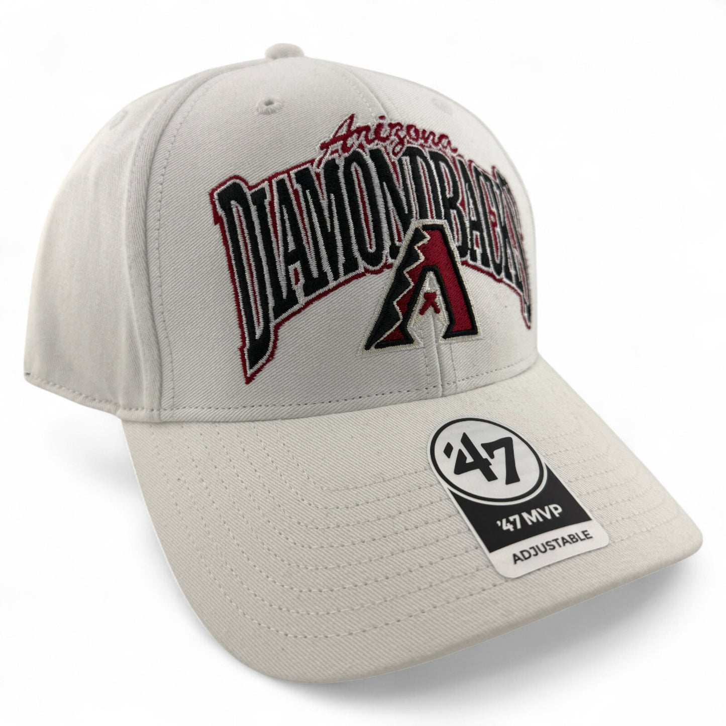 '47 Brand Arizona Diamondbacks MLB Keystone Logo MVP Snapback Adjustable Hat Cap