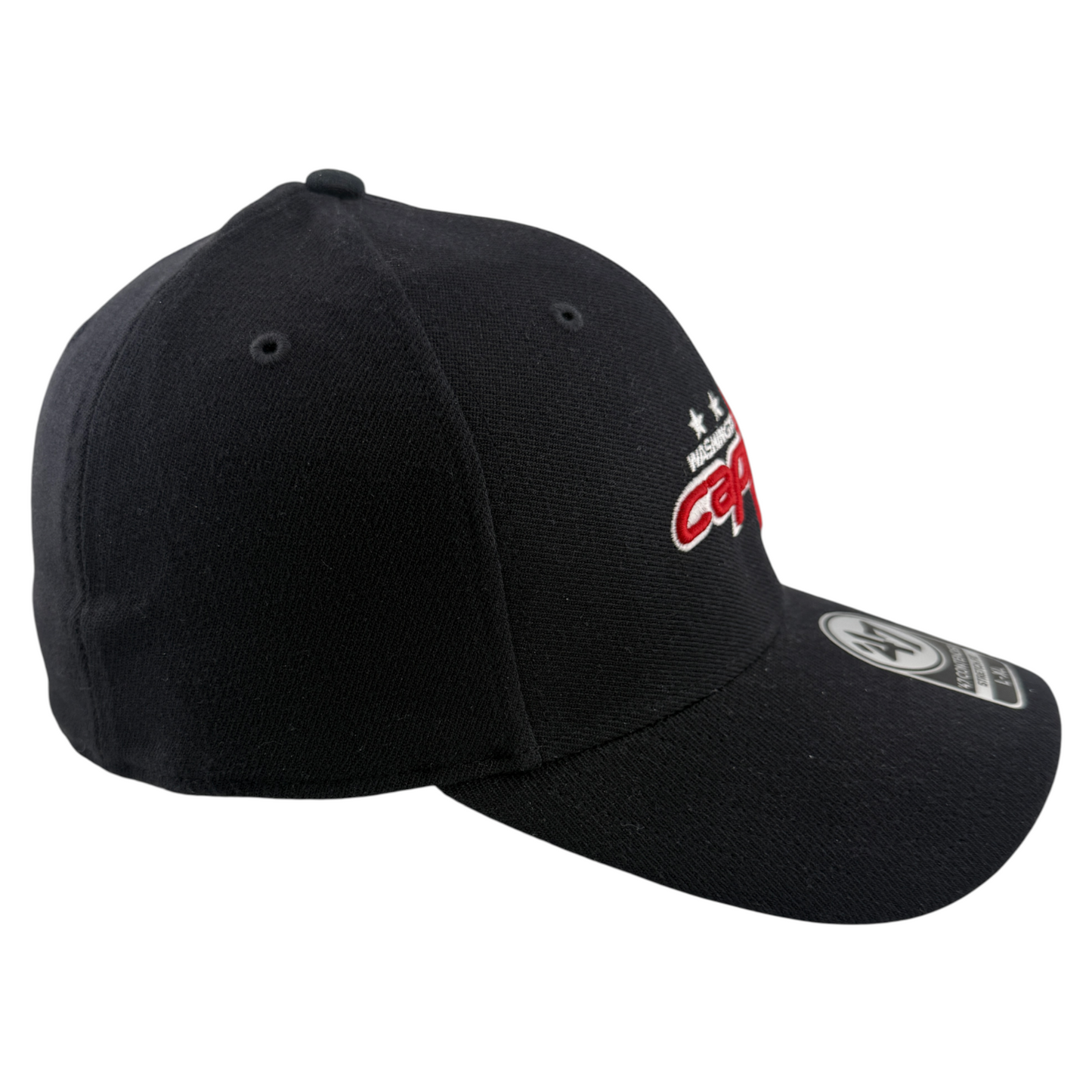 '47 Brand Washington Capitals Kickoff Navy Contender Stretch Fit Hat Cap L-XL