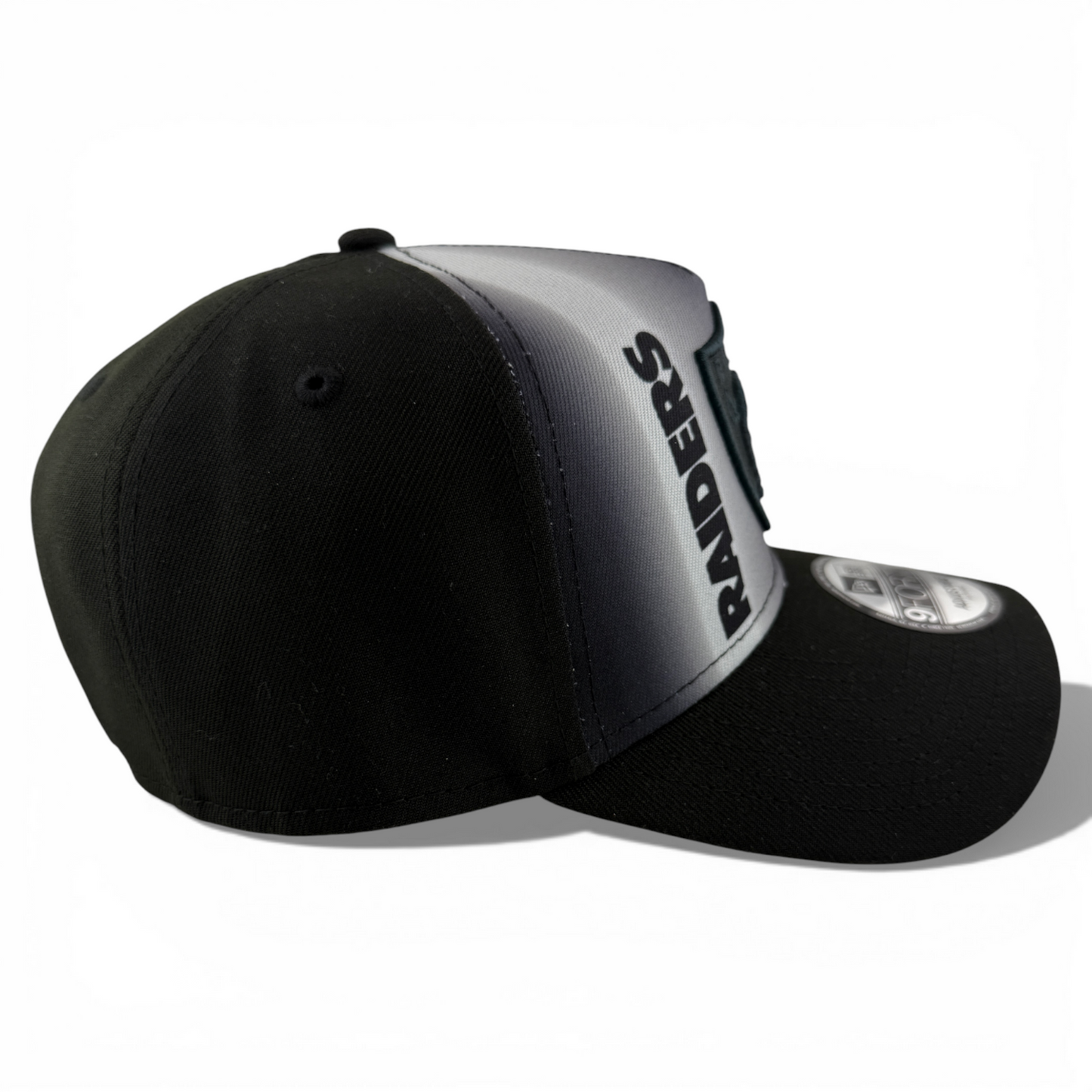 New Era Las Vegas Raiders NFL Fade A-Frame 9Forty Snapback Adjustable Hat Cap