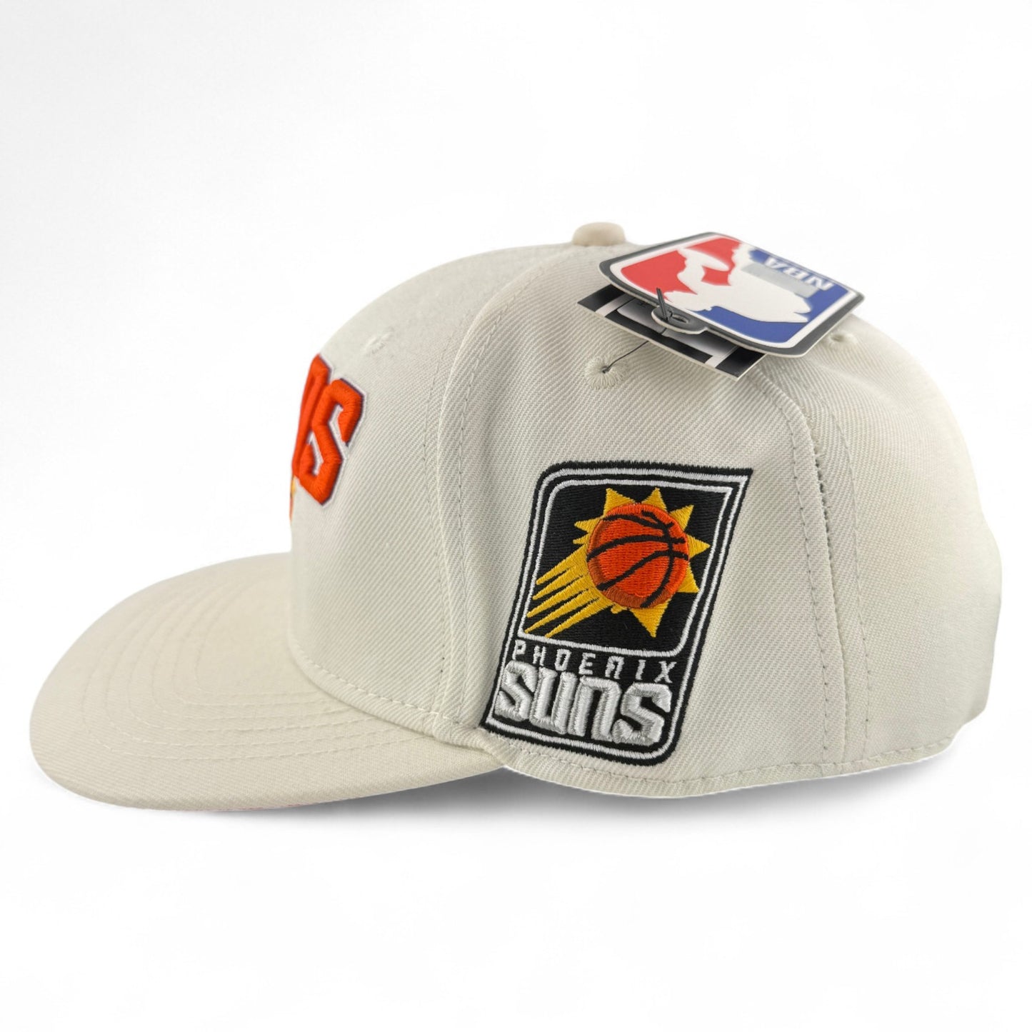 Pro Standard Phoenix Suns NBA PHX Side Patch Cream Adjustable Snapback Hat Cap