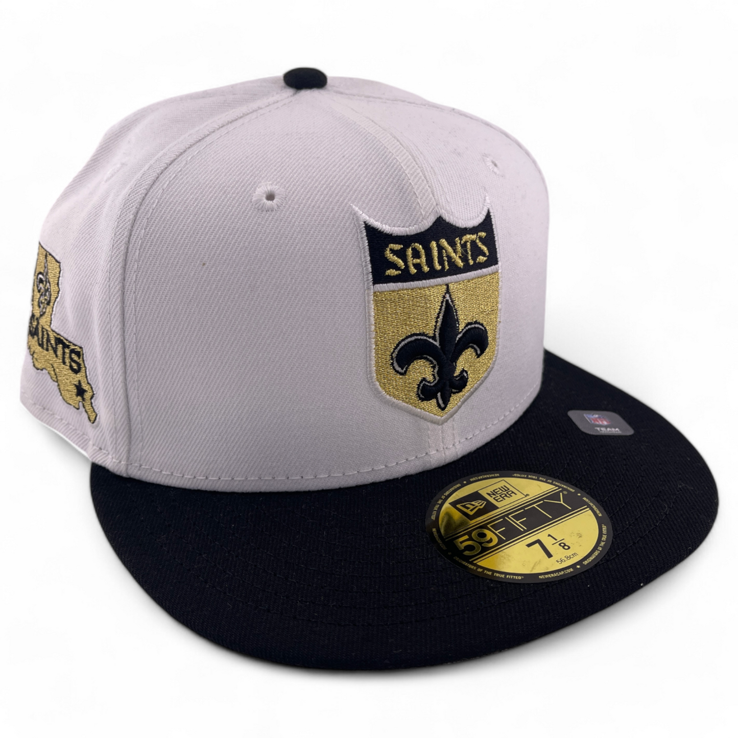 New Era New Orleans Saints NFL 2-Tone Throwback Pack 59FIFTY Fitted Hat Cap