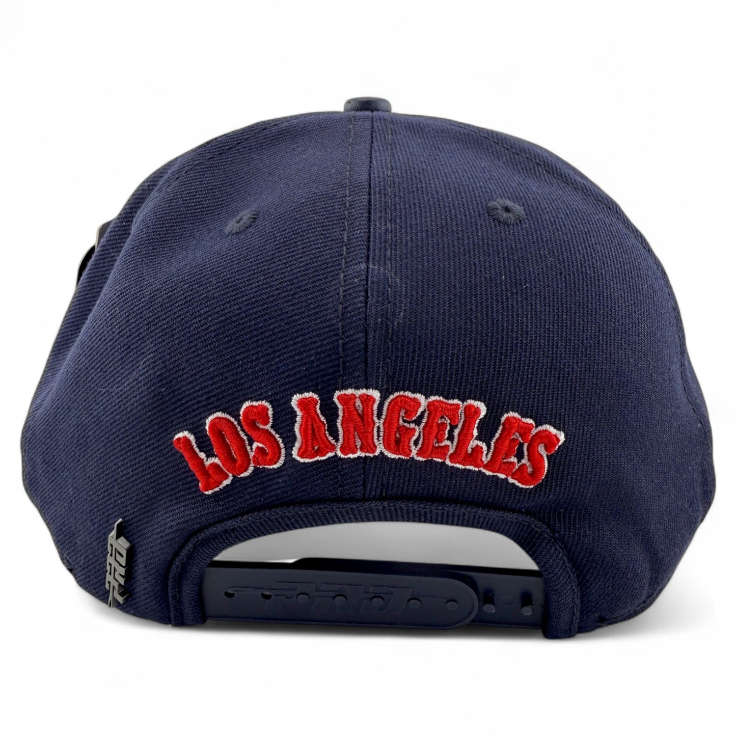 Pro Standard Los Angels Angels MLB LA Script Patch Navy Adjustable Snapback Hat
