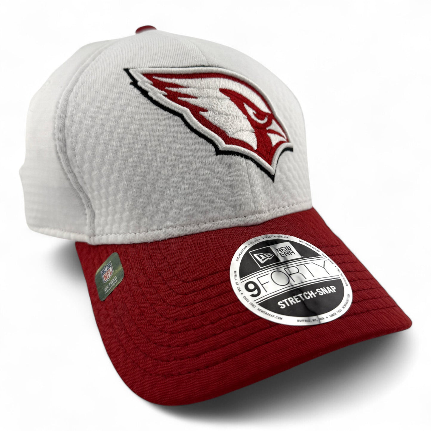 New Era Arizona Cardinals NFL 2024 Training Camp 9Forty Snapback Adjustable Hat