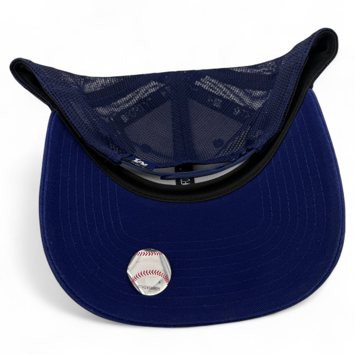 New Era Los Angeles Dodgers MLB Mesh Back Trucker 9Forty Adjustable Snapback Hat