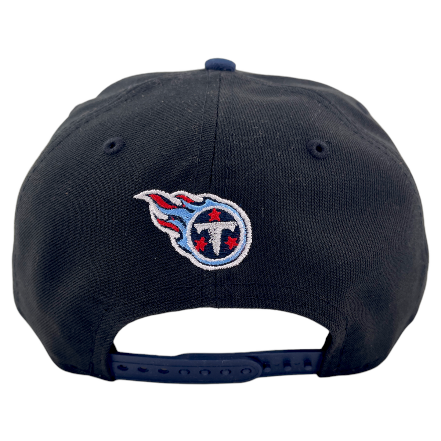 New Era Tennessee Titans NFL 2022 Draft Script Navy Blue 9Fifty Snapback Hat Cap