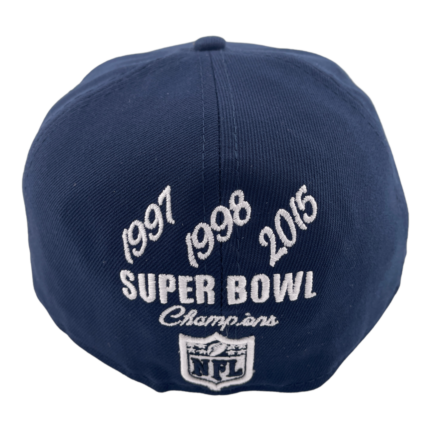 New Era Denver Broncos 3x Super Bowl Champions Years Back Embroidery 59FIFTY Hat Cap