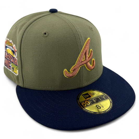 New Era Atlanta Braves MLB Tropical Tree 2000 All-Star Game 59FIFTY Fitted Hat