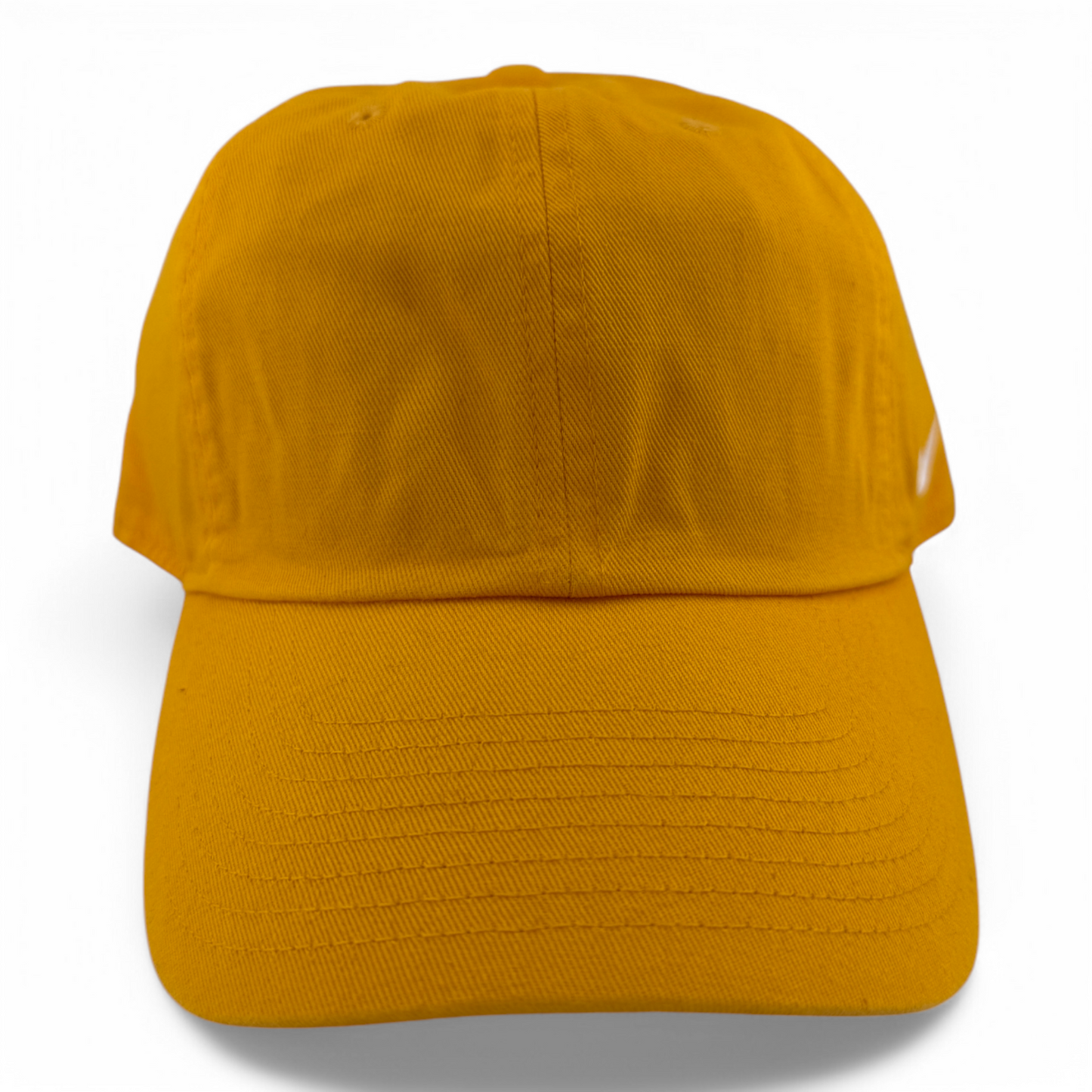 Nike Heritage 86 Team University Gold Yellow BLANK 102699-739 Adjustable Dad Hat