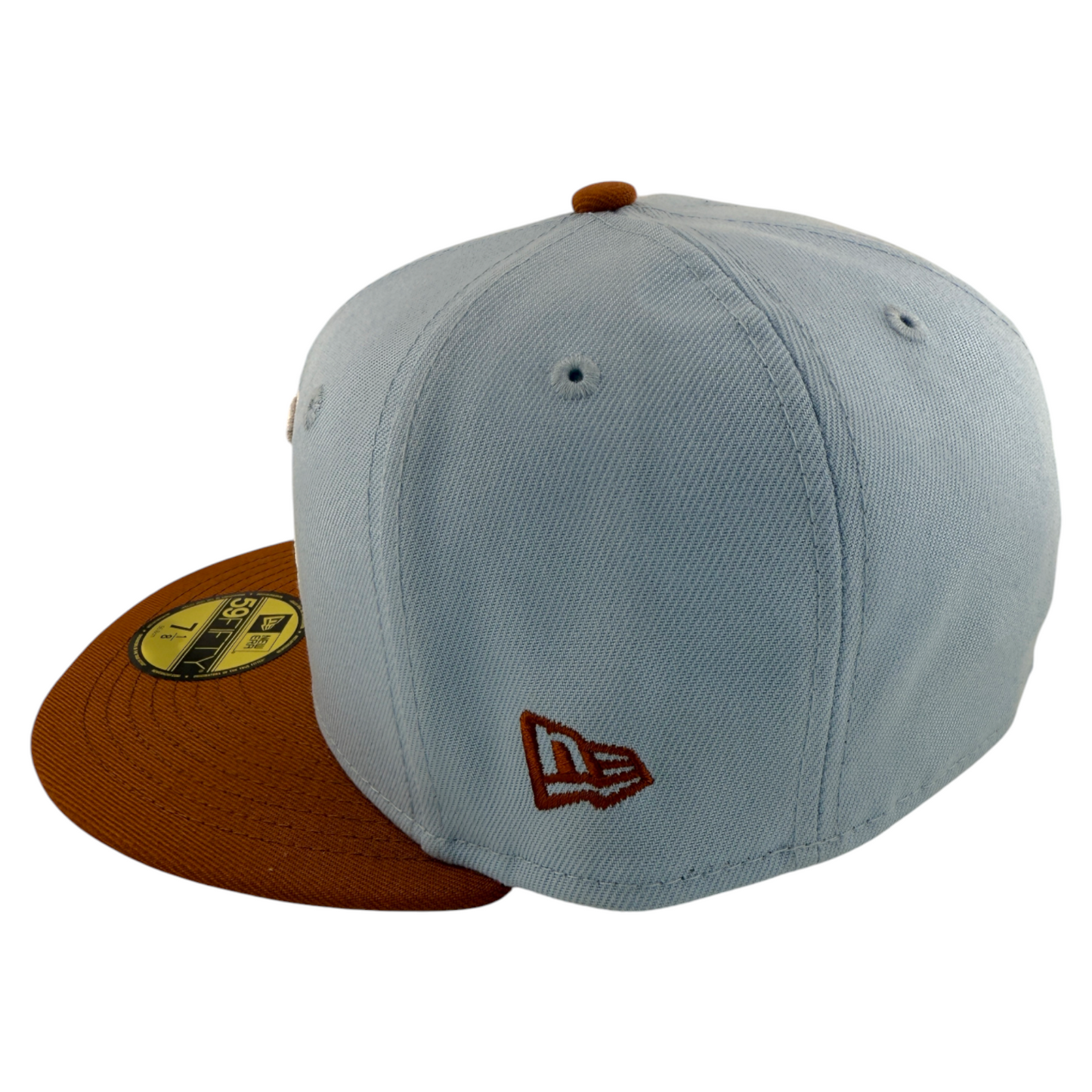 New Era Los Angeles Angels MLB Sky Blue/Brown Color Pack 59Fifty Fitted Hat Cap