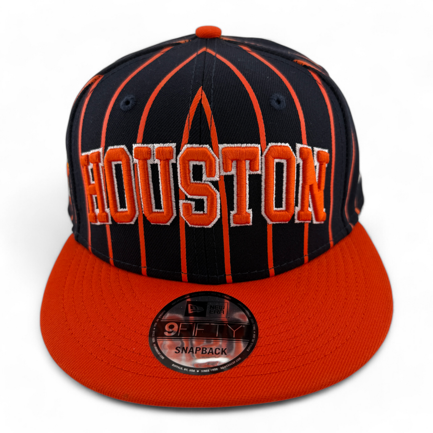 New Era Houston Astros MLB City Arch Pinstripe 9FIFTY Snapback Adjustable Hat