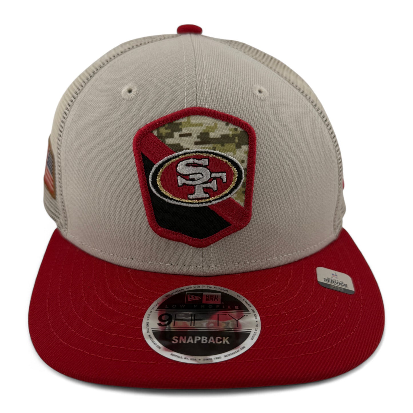 New Era San Francisco 49ers NFL Low Profile 9Fifty Snapback Adjustable Hat Cap