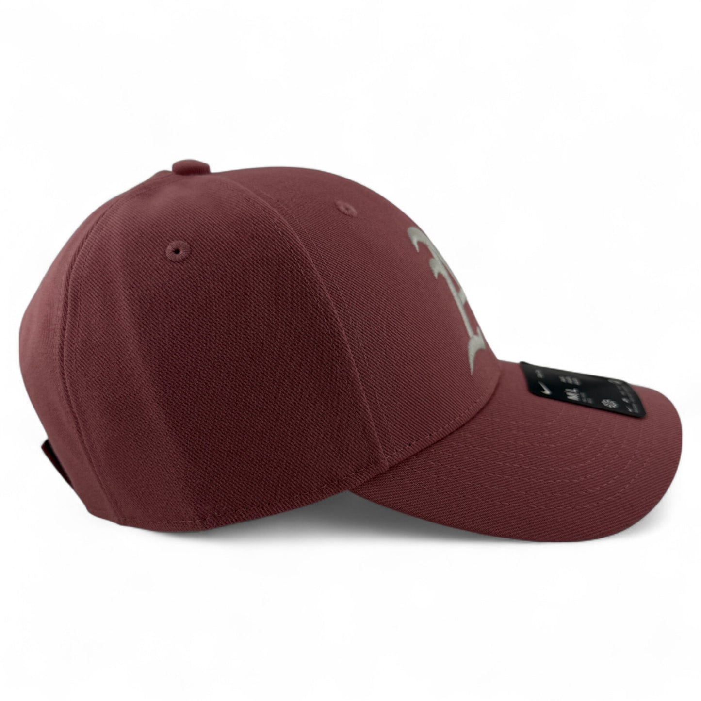 Nike Oakland Athletics A's MLB Pink Mauve Club Cap Structured Adjustable Hat