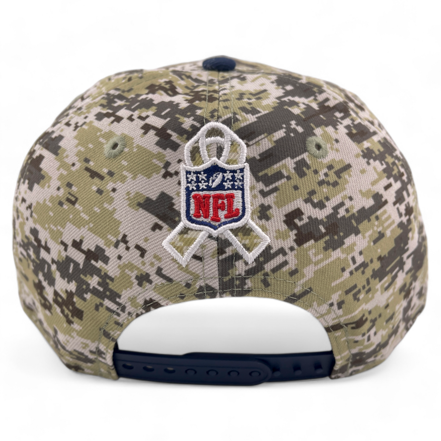 New Era Dallas Cowboys NFL 2023 Salute to Service Camo 9Fifty Snapback Hat Cap