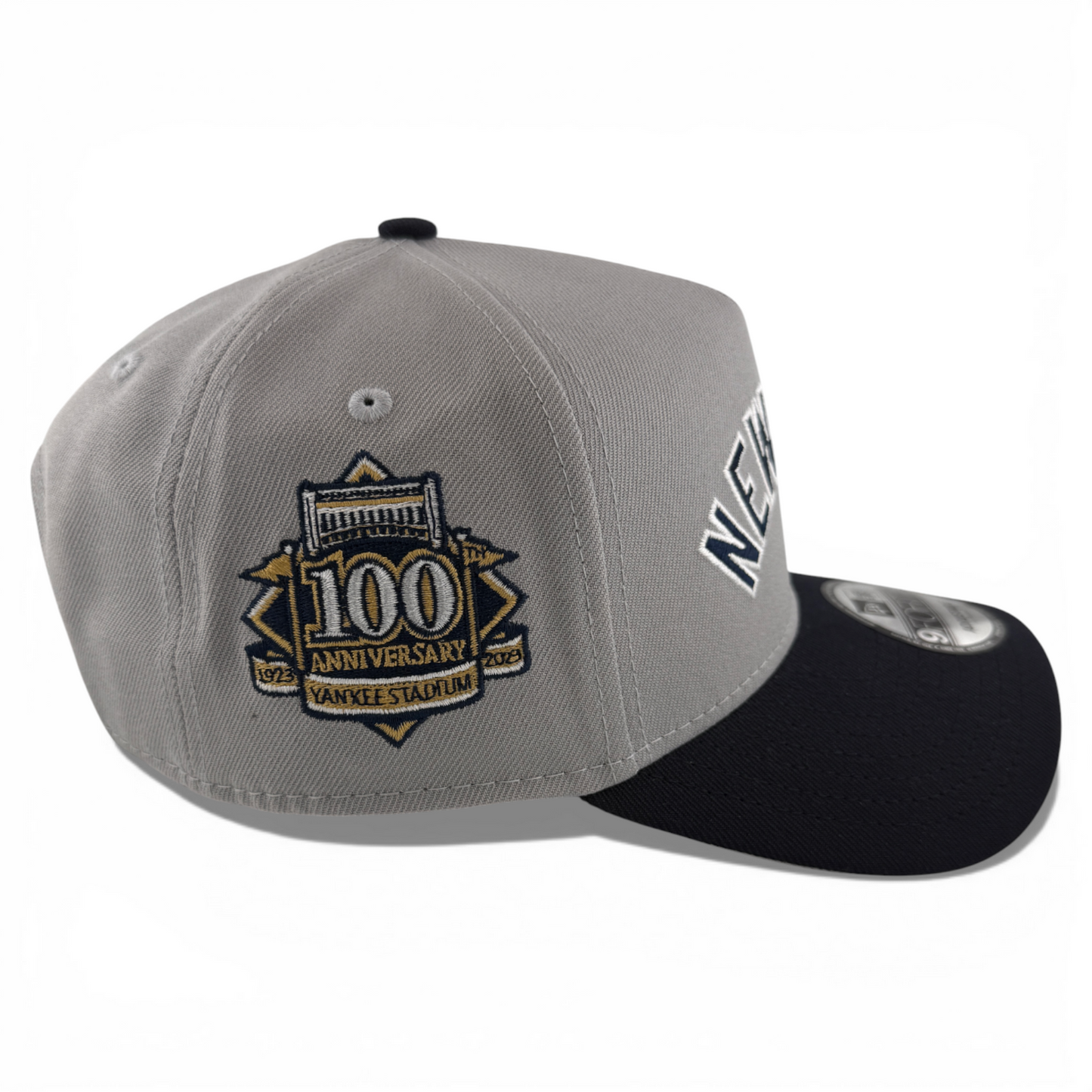New Era New York Yankees MLB Away Script A-Frame 9Forty Snapback Adjustable Hat