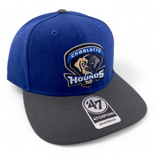 '47 Brand Charlotte Hounds MLL Major League Lacrosse Captain Snapback Hat Cap