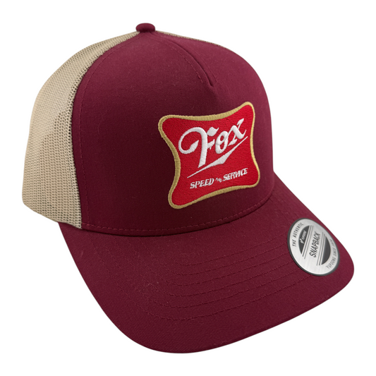 Fox Racing Miller Draft A-Frame Mesh Back Trucker Adjustable Snapback Hat Cap