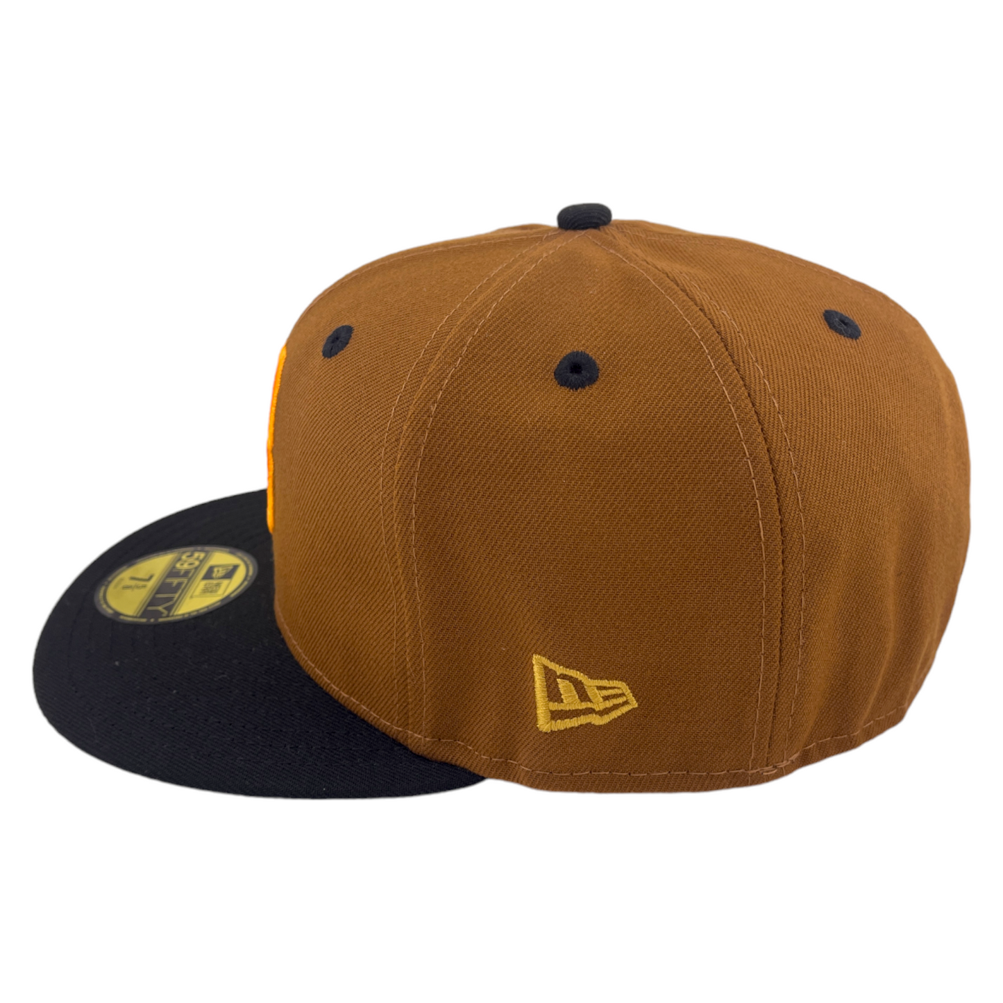 New Era Baltimore Orioles Two Tone Flint Pack 50th Side Patch 59FIFTY Fitted Hat