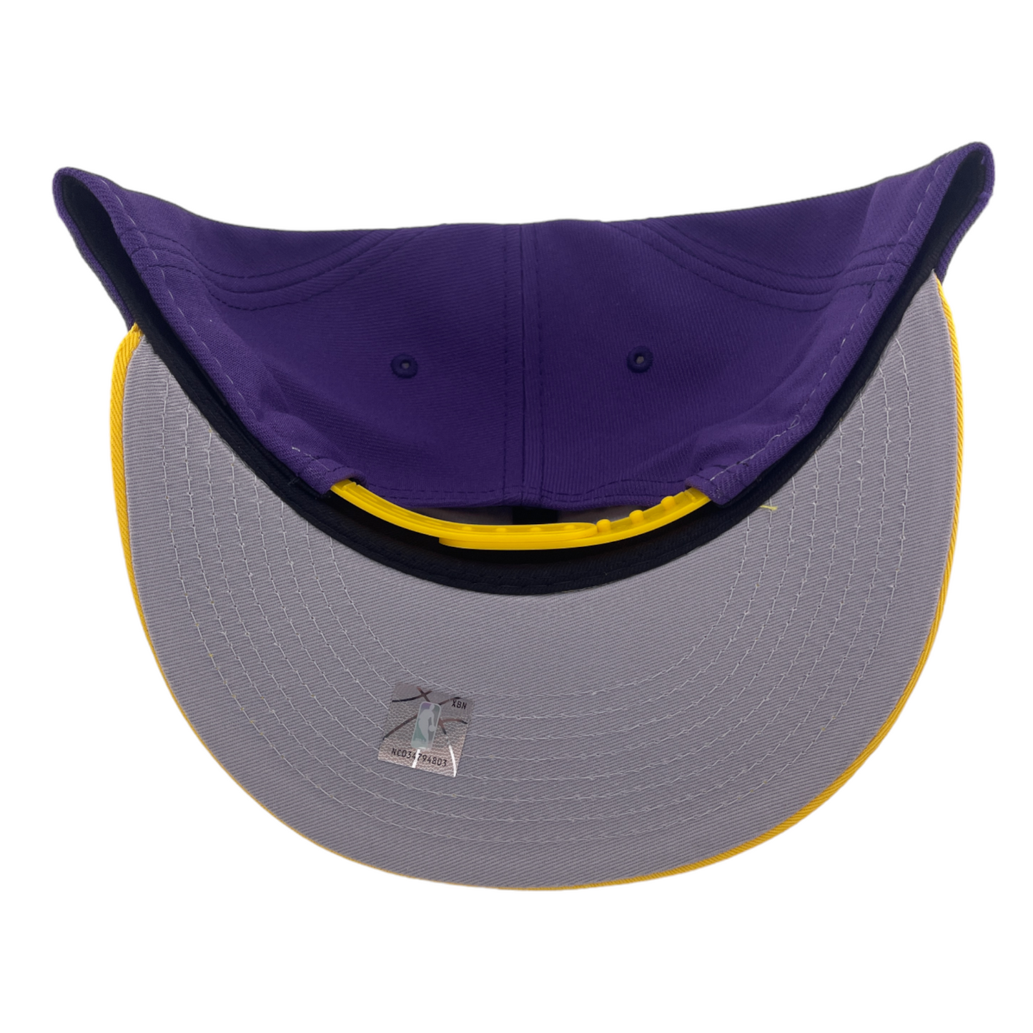 New Era Los Angeles Lakers Retro Logo Purple/White/Grey NBA 9FIFTY Snapback Hat Cap