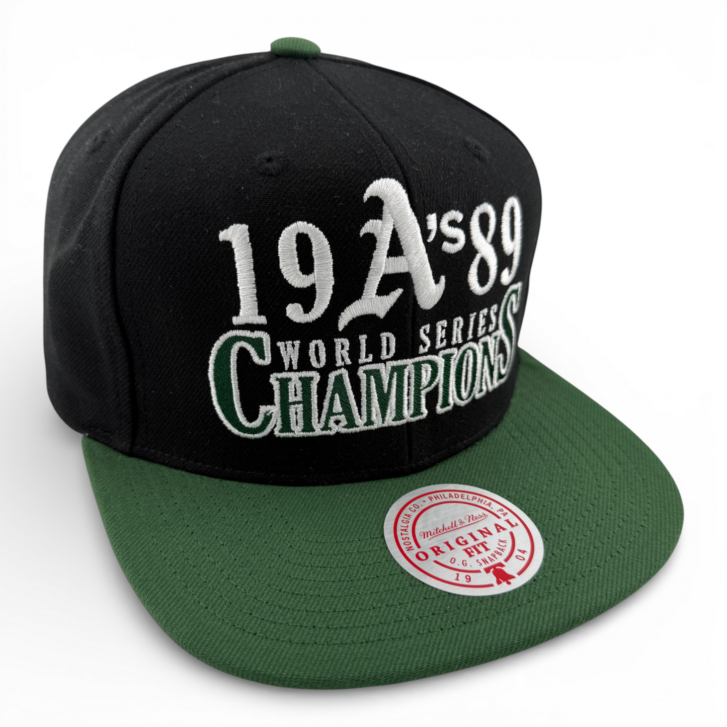 Mitchell & Ness Oakland Athletics A's MLB Original Fit Snapback Adjustable Hat