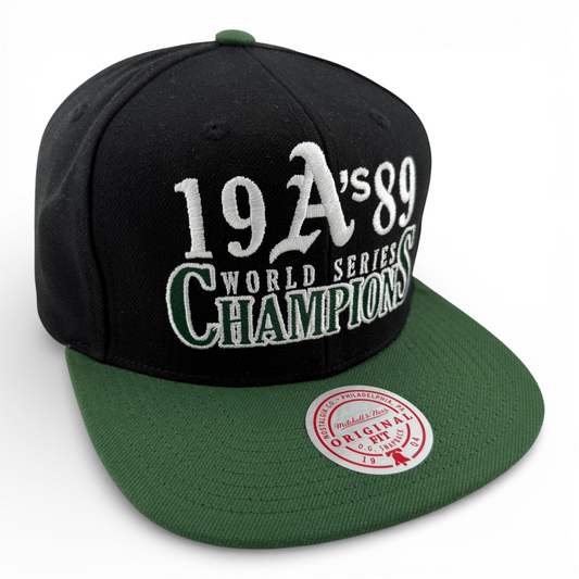 Mitchell & Ness Oakland Athletics A's MLB Original Fit Snapback Adjustable Hat