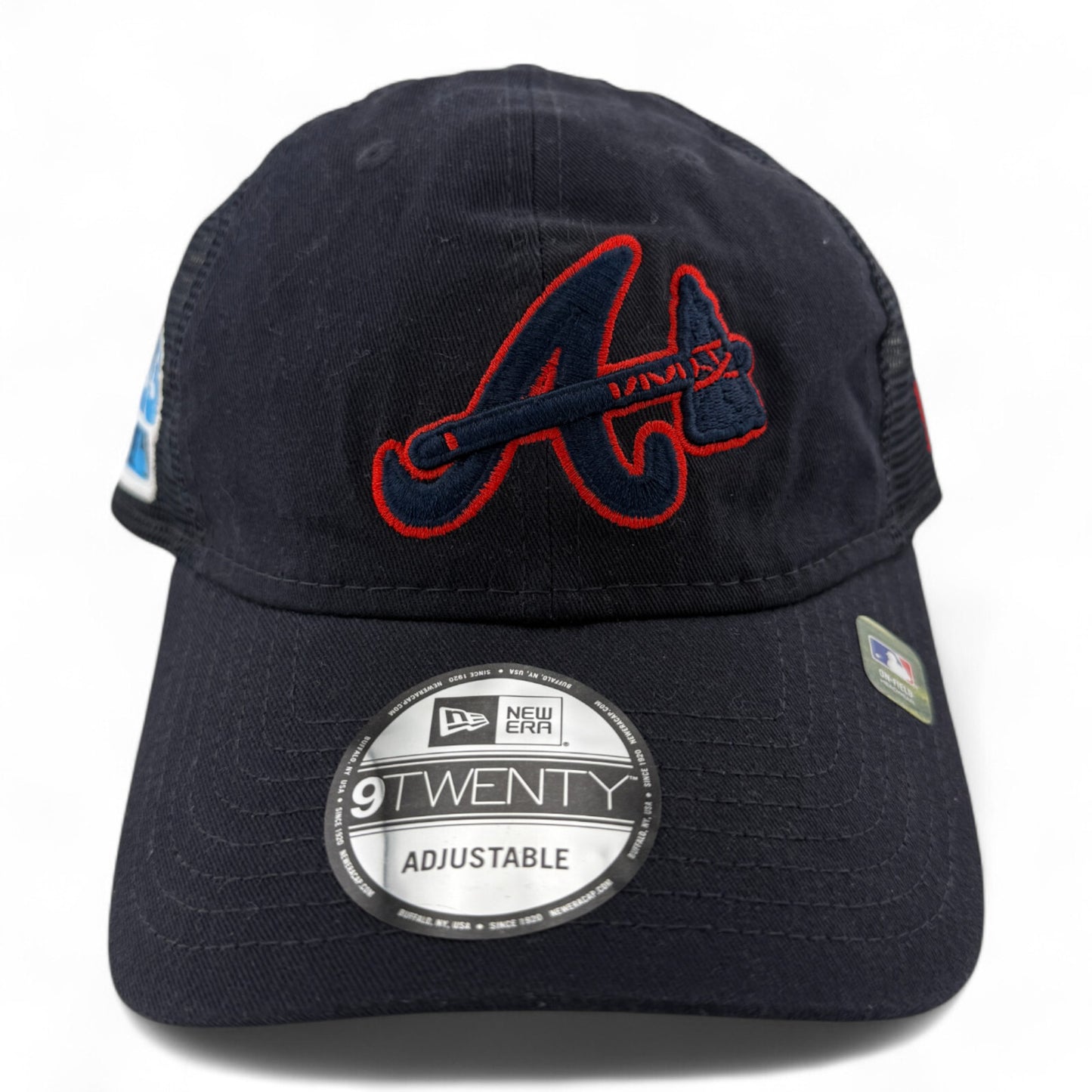 New Era Atlanta Braves MLB 2023 Spring Training Mesh 9Twenty Adjustable Dad Hat