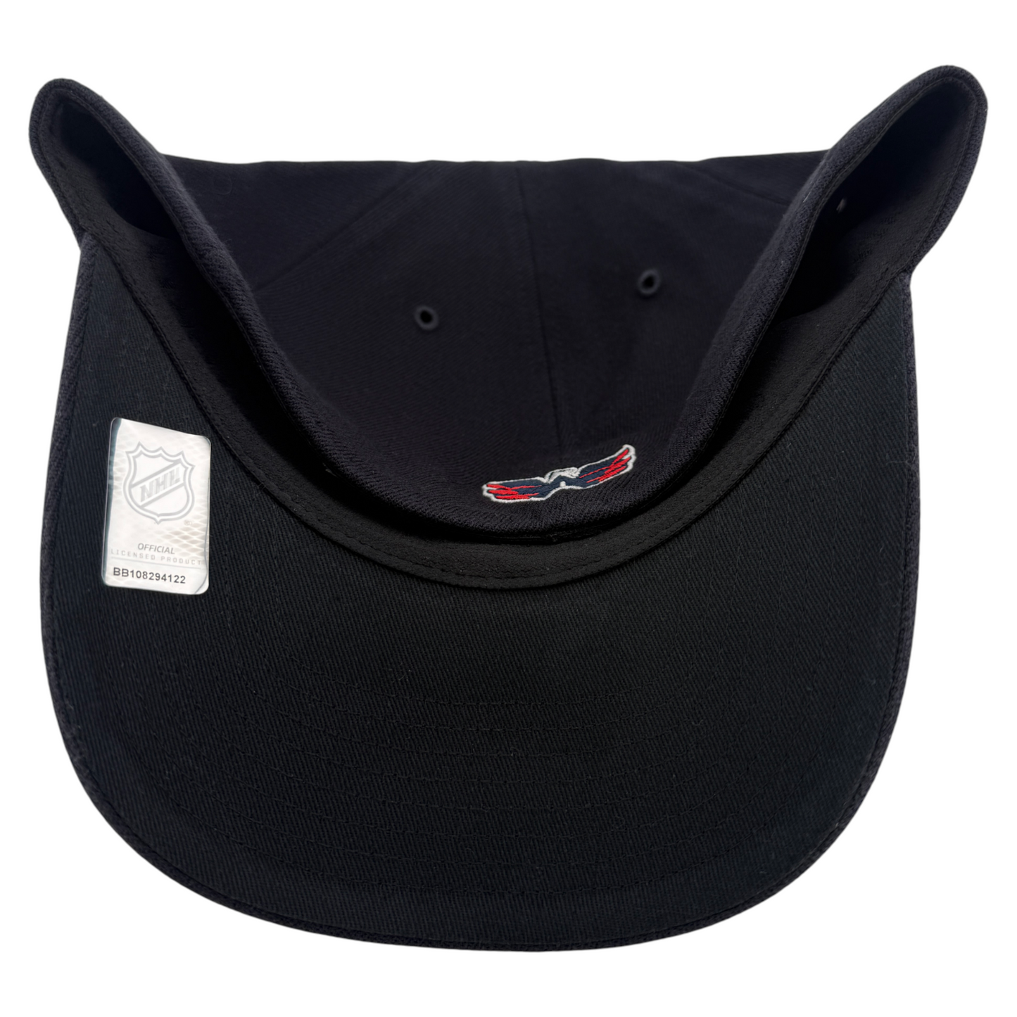 '47 Brand Washington Capitals Kickoff Navy Contender Stretch Fit Hat Cap L-XL
