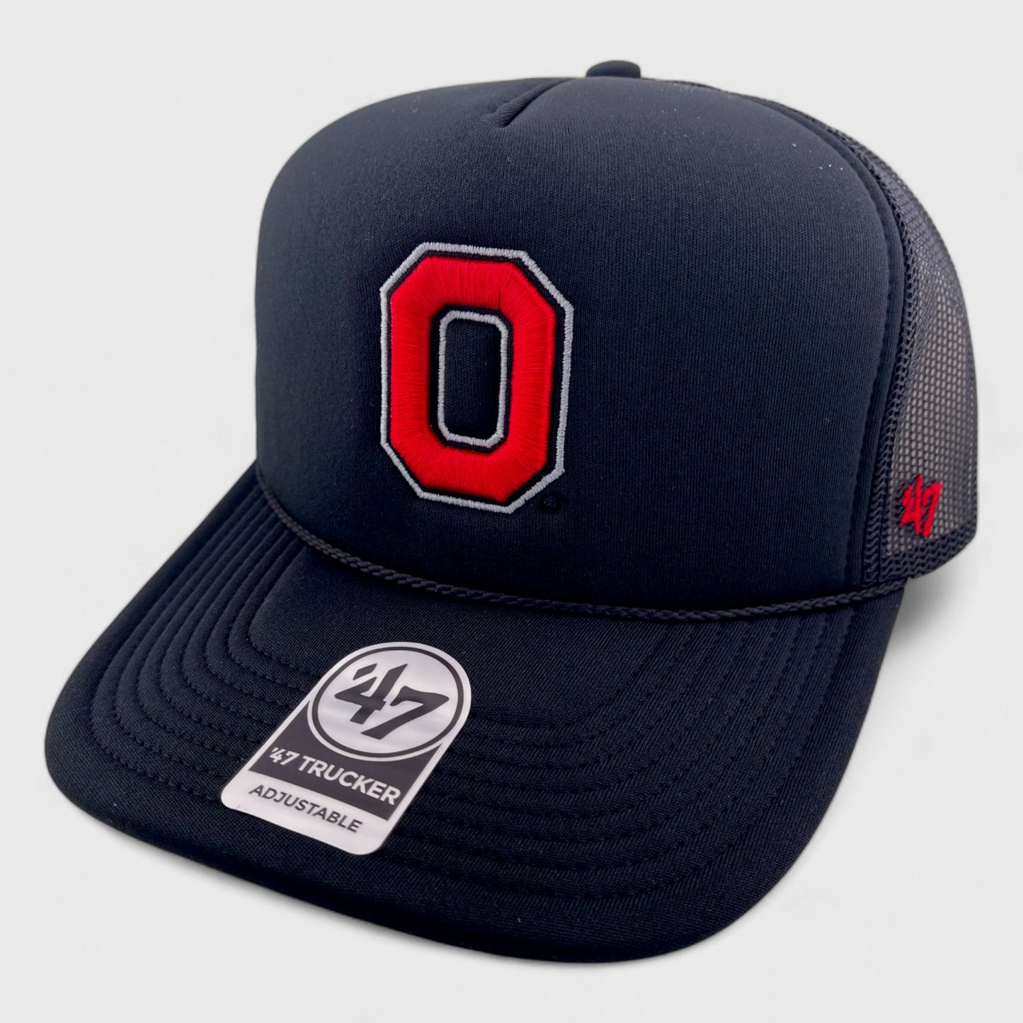 '47 Brand Ohio State University Buckeyes NCAA Foam A-Frame Trucker Snapback Hat